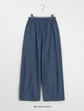 [unisex] Heroki banding string stripe color matching carpender denim pants
