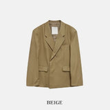 Contour two-button blazer