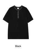 End Henry Neck Short Sleeve T-Shirt