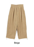 Dion Corduroy Wide Banding Pants