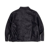 VEGAN LEATHER SINGLE RIDER JACKET