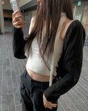 Murine Bolero Cropped Cardigan