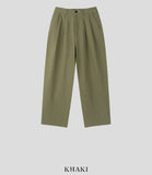 Martin cool linen two-tuck pants