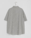 [unisex] Beamgero check over short-sleeved shirt