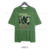 Rock band color short sleeve t-shirt