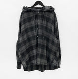 Gizen Hood Check Shirt