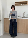 Turns 38 One-Off Number Lettering Long Sleeve T-Shirt