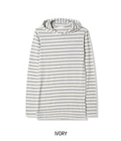 Bio Stripe Long Hoodie