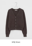 Kutanne V-neck Crop Knit Cardigan
