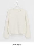 Hutenmo Basic Color Round Knit