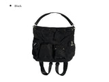 Dicka Nylon Pocket Multi-Shoulder Bag Backpack