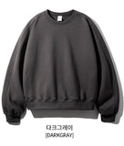 Share crop heavy brushed sweatshirt