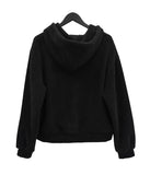 Bev Shearling Hooded Zip-Up