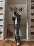 Life Balloon Snap Denim Pants
