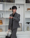 Kona Herringbone Classic Blazer