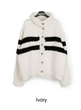 Sandy High Neck Cardigan