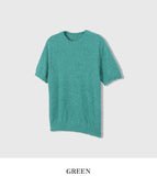 Mild terry round half knit