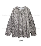 Treez Real Pattern Loose Fit Long Sleeve