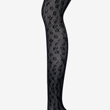 Fora Leopard Fishnet Stockings