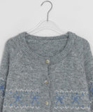 Demma Wool Knit Nordic Cardigan