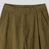 Phase Corduroy Pintuck Pants