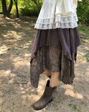 Luwin Jacquard Midi Skirt