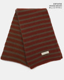 Cokin Vintage Stripe Knit Muffler