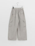 [unisex] Mubo Nylon Cargo Wide Pants
