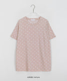 Per Round Pigment Dot Short Sleeve Tee