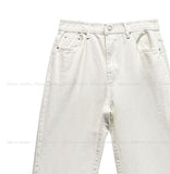 Fate Semi-Wide Cotton Pants