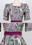 Moritz Jacquard Flared One Piece