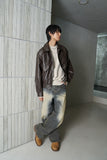 A-2 Washing Leather Jacket