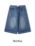 Pulson Cut Off Bermuda Denim Pants