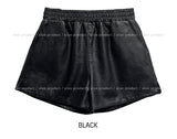 Lulu Banding Leather Shorts