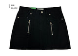 Lande Zipper Mini Skirt