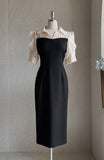 Noiren Color Scheme Collar One Piece