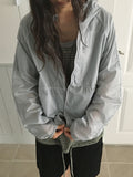 [unisex] Bahi Color Hood Windbreaker Jumper