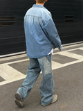 Sand Washed Denim Shirt