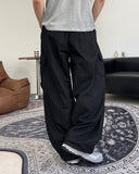 Rotten Pintuck Cargo Banding Pants