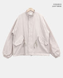 Rokel High-neck String Single-layer Short Field Jacket