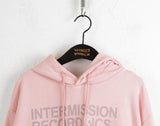 Recording Y2K Lettering Boxy Long Sleeve Hood T-Shirt