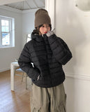 Fog Double Zipper Hooded Lightweight Padding