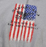 Jeff Flag Hood Zip-Up