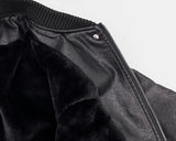 [Lining Fur] VICOM Vintage Leather Blouson Jacket