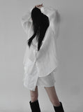UND NYLON CARGO WRAP SKIRT