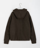 [unisex] Myumin Wool Quilted Pocket Hood Coat - Wool 60