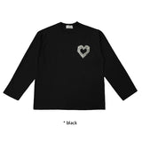 HEART LONG SLEEVE T