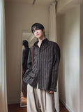Evelyn stripe cotton shirt