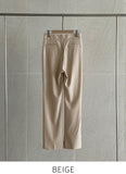 Faying Semi-Bootcut Linen Slacks