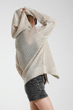 Net Over Hooded zipup